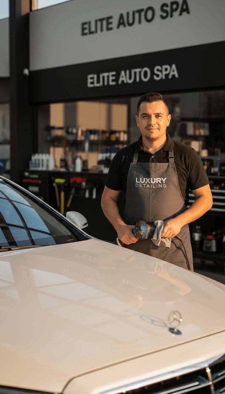 Nicholas Duffus, owner of Supreme Auto Mobile Detailing